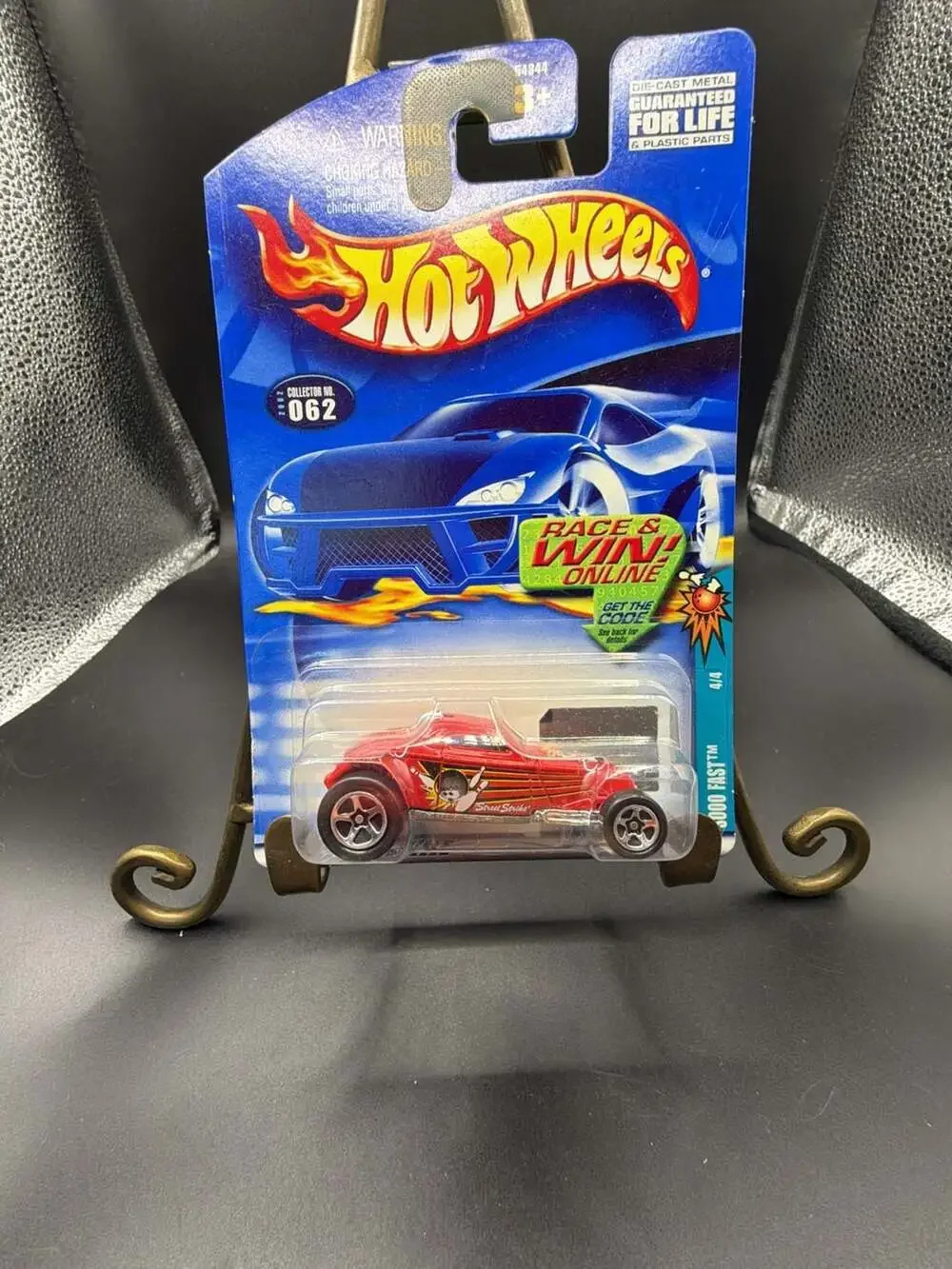 Hot Wheels 2002 Spares 'N Strikes Series 4/4 Sooo Fast Collector #062